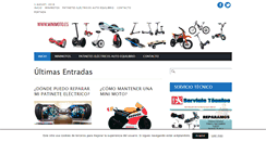 Desktop Screenshot of minimoto.es