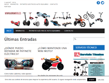 Tablet Screenshot of minimoto.es